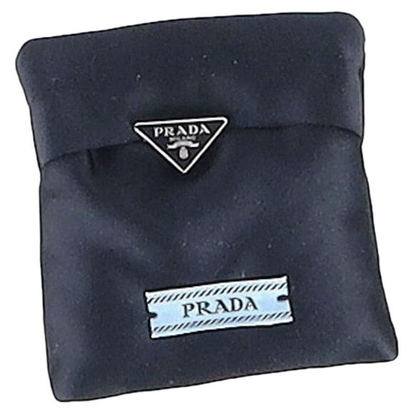 Pre Loved prada Women metallic | silver Earrings - Picture 1 of 8